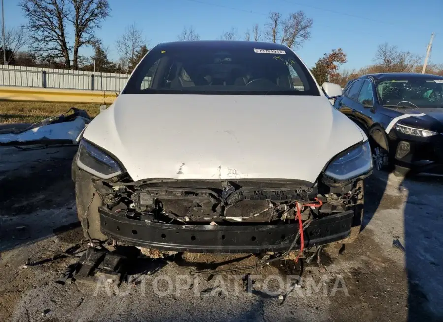 TESLA MODEL X 2018 vin 5YJXCBE2XJF126560 from auto auction Copart