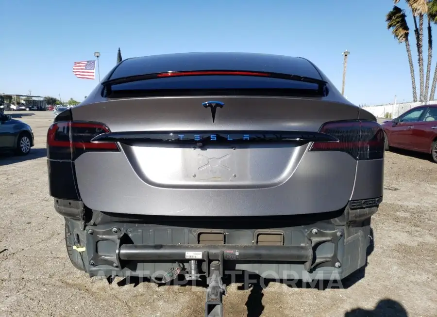 TESLA MODEL X 2016 vin 5YJXCBE49GF001883 from auto auction Copart