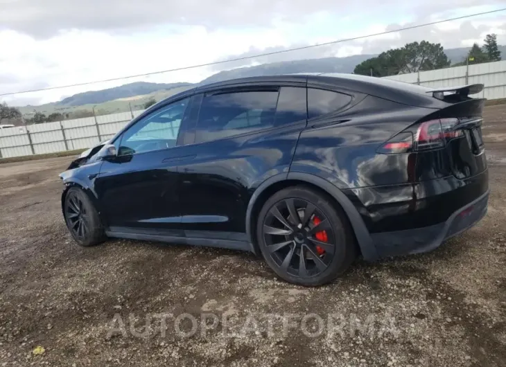 TESLA MODEL X 2023 vin 7SAXCBE65PF408054 from auto auction Copart