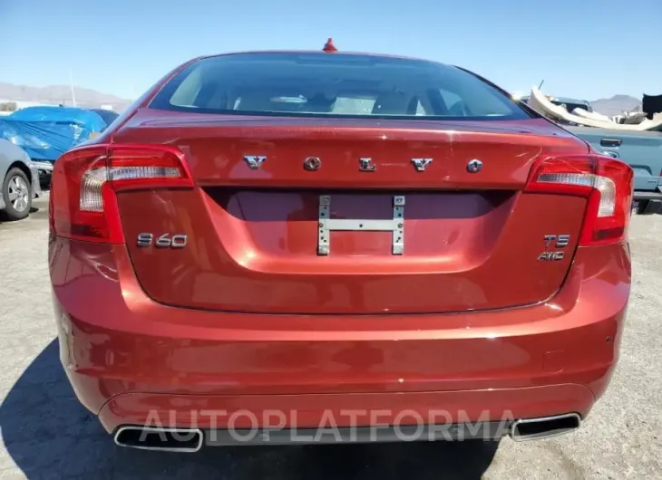 VOLVO S60 PREMIE 2015 vin YV1612TK9F1356671 from auto auction Copart