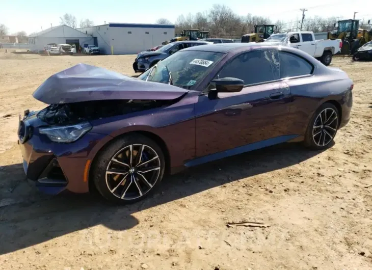 BMW M240XI 2023 vin 3MW53CM00P8D49035 from auto auction Copart