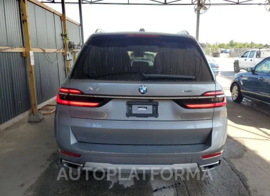 BMW X7 XDRIVE4 2024 vin 5UX23EM04R9T67532 from auto auction Copart