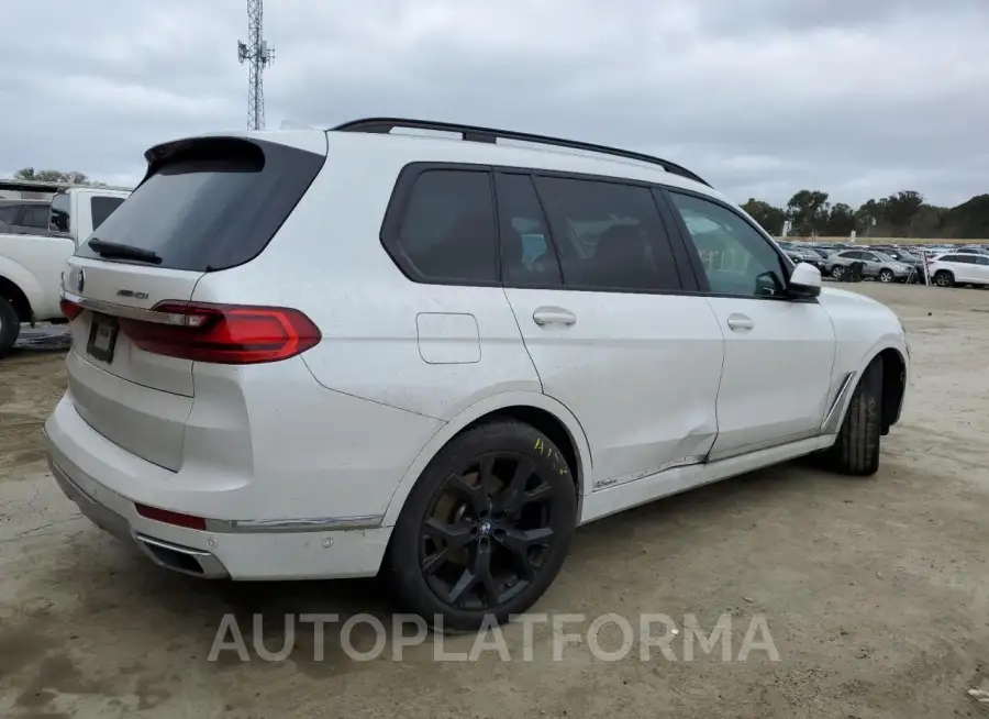 BMW X7 XDRIVE4 2022 vin 5UXCW2C01N9M36277 from auto auction Copart