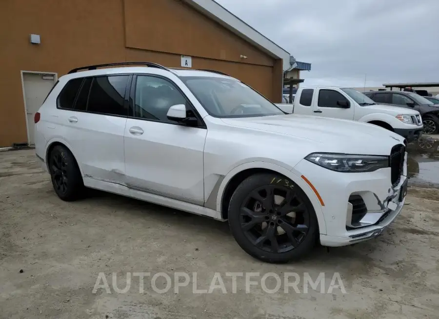 BMW X7 XDRIVE4 2022 vin 5UXCW2C01N9M36277 from auto auction Copart