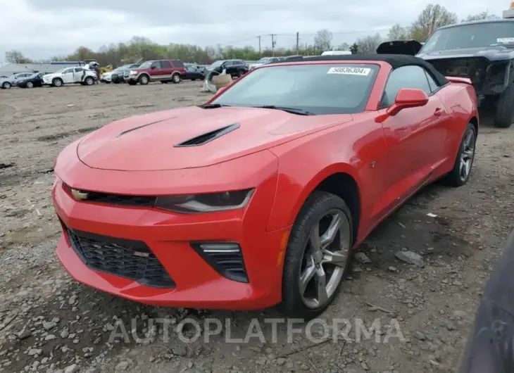 CHEVROLET CAMARO SS 2017 vin 1G1FF3D71H0168817 from auto auction Copart