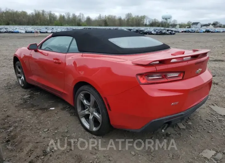 CHEVROLET CAMARO SS 2017 vin 1G1FF3D71H0168817 from auto auction Copart