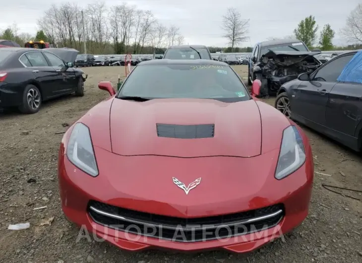 CHEVROLET CORVETTE S 2015 vin 1G1YD2D75F5105762 from auto auction Copart