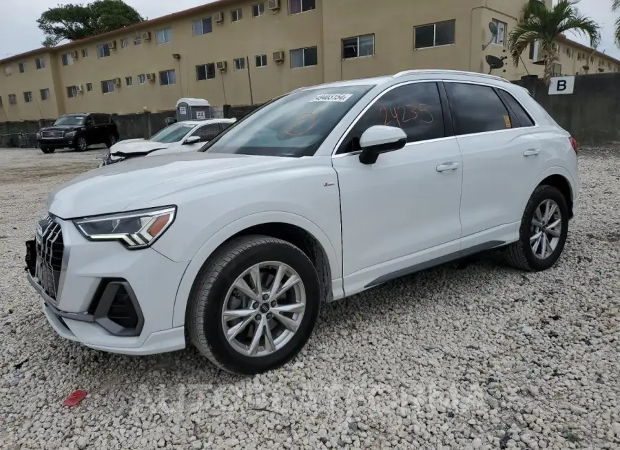 AUDI Q3 PREMIUM 2023 vin WA1DECF30P1034752 from auto auction Copart