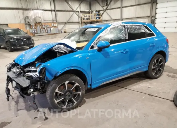 AUDI Q3 PREMIUM 2023 vin WA1EECF39P1111137 from auto auction Copart