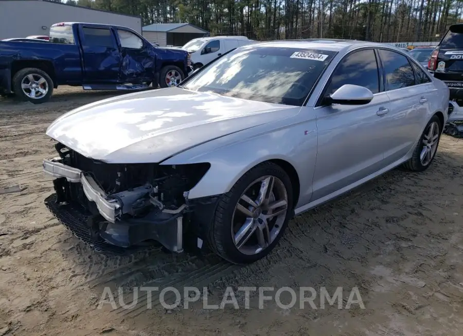 AUDI A6 PREMIUM 2015 vin WAUFGAFC7FN013768 from auto auction Copart