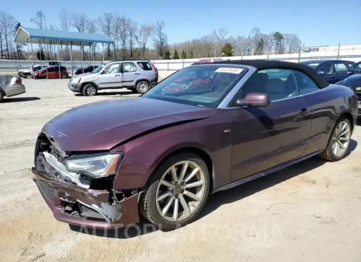 AUDI A5 PRESTIG 2015 vin WAUWFAFH0FN005946 from auto auction Copart