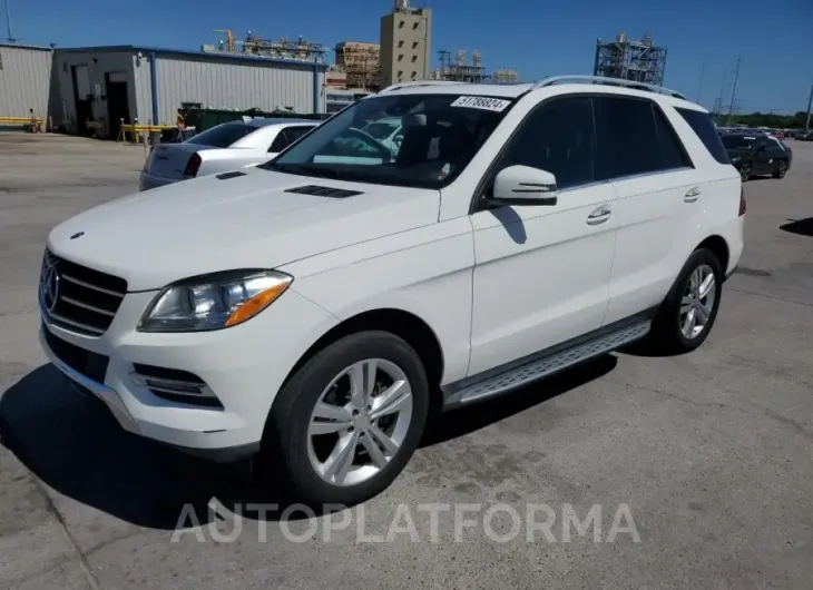 MERCEDES-BENZ ML 350 2015 vin 4JGDA5JB6FA463061 from auto auction Copart