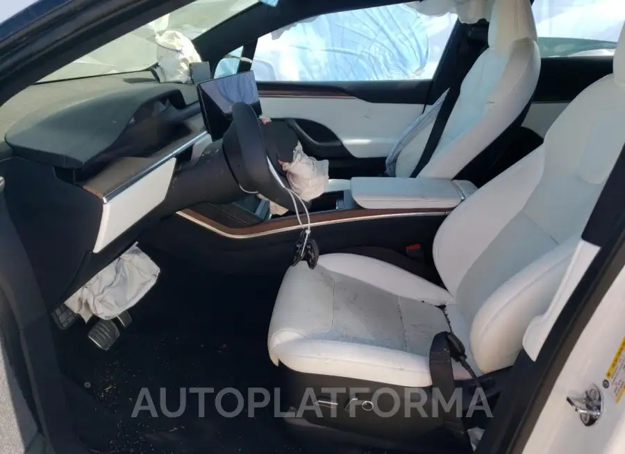 TESLA MODEL X 2022 vin 7SAXCBE51NF349413 from auto auction Copart