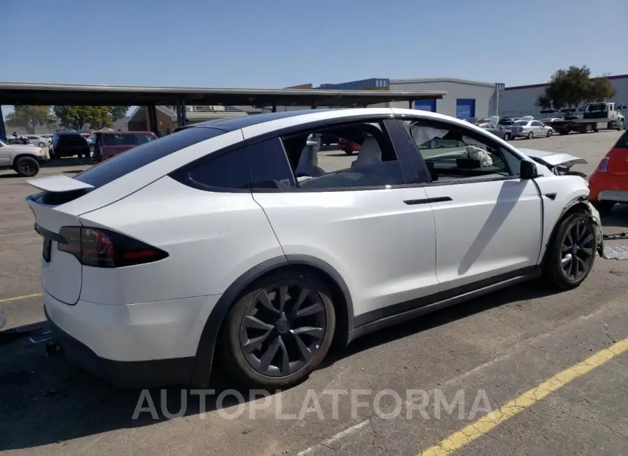 TESLA MODEL X 2022 vin 7SAXCBE51NF349413 from auto auction Copart