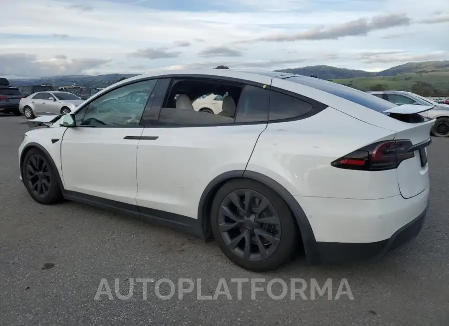 TESLA MODEL X 2022 vin 7SAXCDE58NF337299 from auto auction Copart