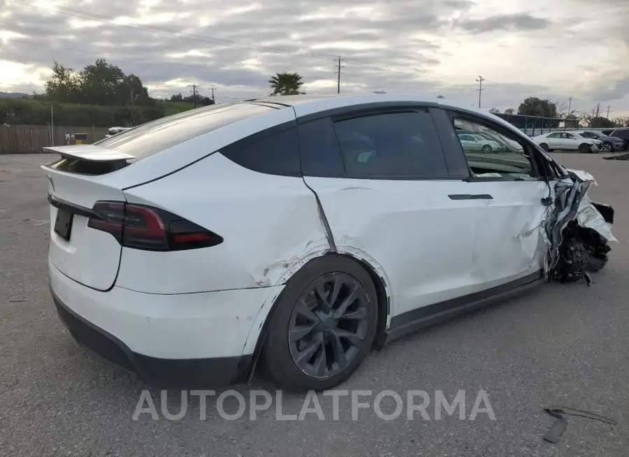 TESLA MODEL X 2022 vin 7SAXCDE58NF337299 from auto auction Copart