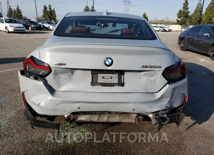 BMW M240XI 2022 vin 3MW53CM07N8C47003 from auto auction Copart