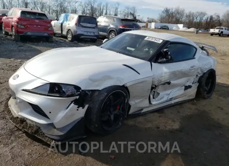 TOYOTA SUPRA BASE 2021 vin WZ1DB0C07MW043908 from auto auction Copart