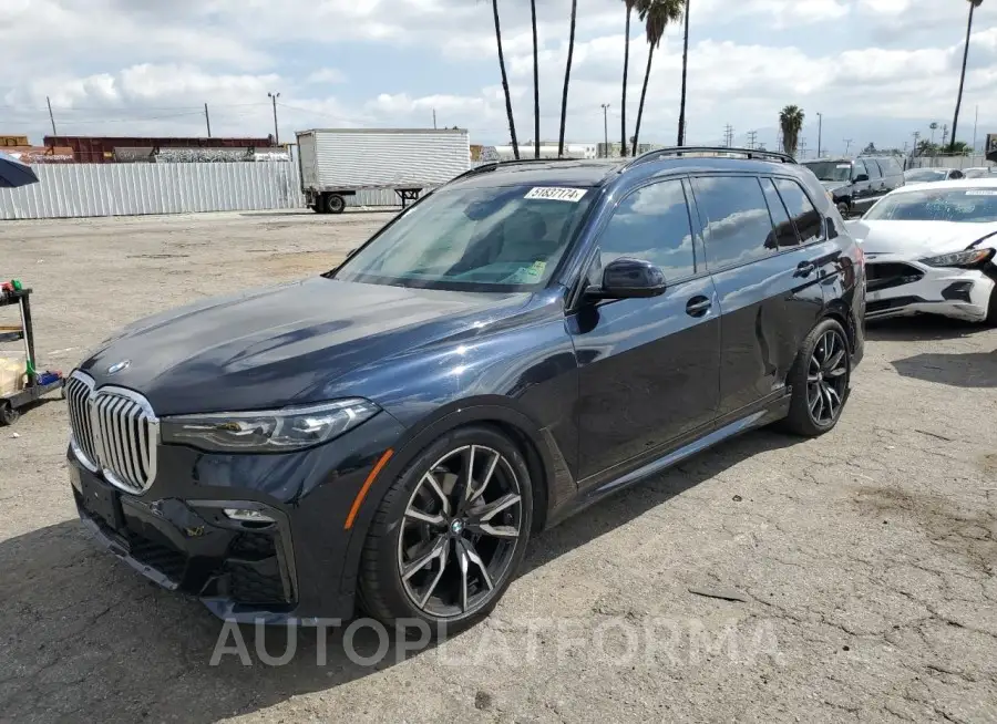 BMW X7 XDRIVE4 2019 vin 5UXCW2C56KLB43780 from auto auction Copart