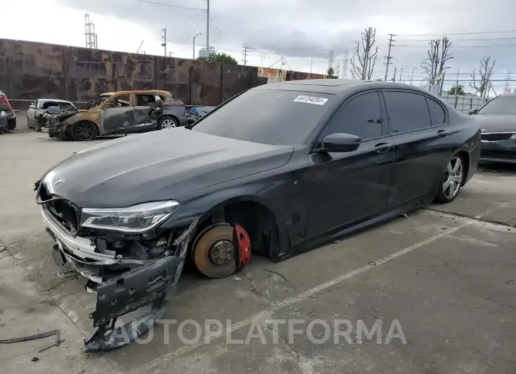 BMW 750 XI 2016 vin WBA7F2C54GG416227 from auto auction Copart