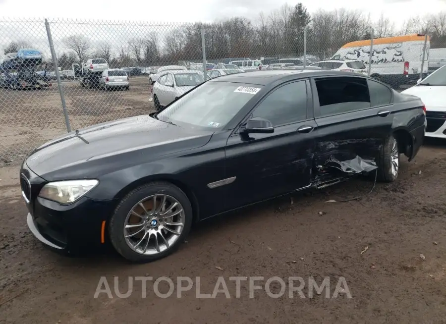 BMW 740 LI 2015 vin WBAYE4C57FD138801 from auto auction Copart