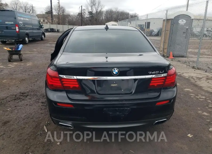 BMW 740 LI 2015 vin WBAYE4C57FD138801 from auto auction Copart