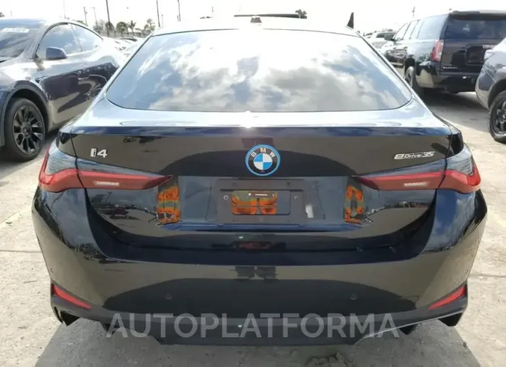 BMW I4 EDRIVE 2024 vin WBY43AW04RFR96496 from auto auction Copart