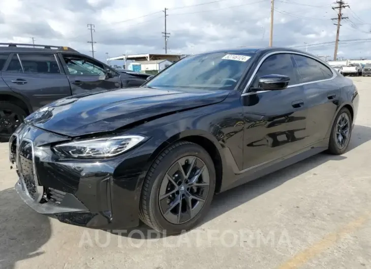 BMW I4 EDRIVE 2024 vin WBY43AW04RFR96496 from auto auction Copart