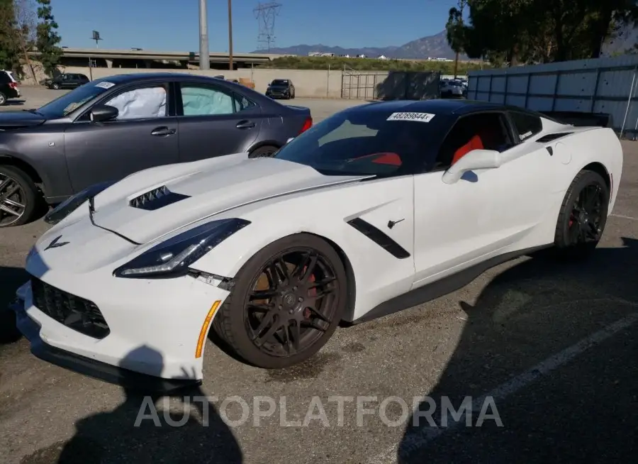 CHEVROLET CORVETTE S 2015 vin 1G1YF2D73F5115507 from auto auction Copart