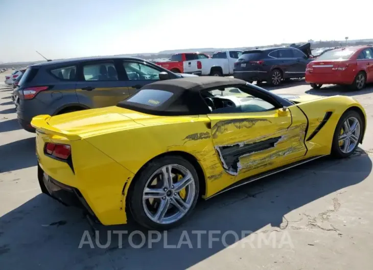 CHEVROLET CORVETTE S 2016 vin 1G1YF3D75G5104368 from auto auction Copart