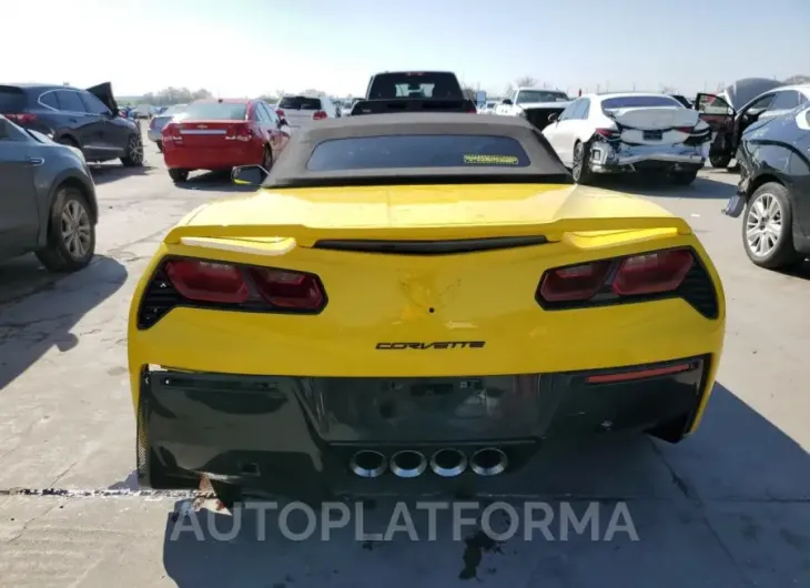 CHEVROLET CORVETTE S 2016 vin 1G1YF3D75G5104368 from auto auction Copart