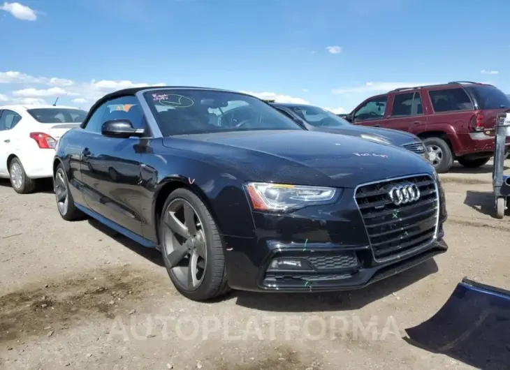 AUDI A5 2015 vin WAUMFAFH4FN006024 from auto auction Copart