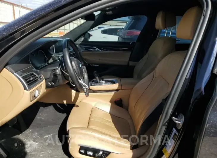 BMW 750 I 2017 vin WBA7F0C3XHGM21954 from auto auction Copart