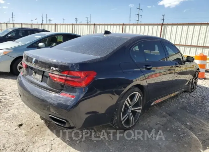 BMW 750 I 2017 vin WBA7F0C3XHGM21954 from auto auction Copart