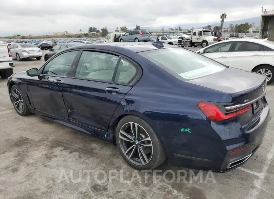 BMW 745XE 2020 vin WBA7W4C05LBM70661 from auto auction Copart