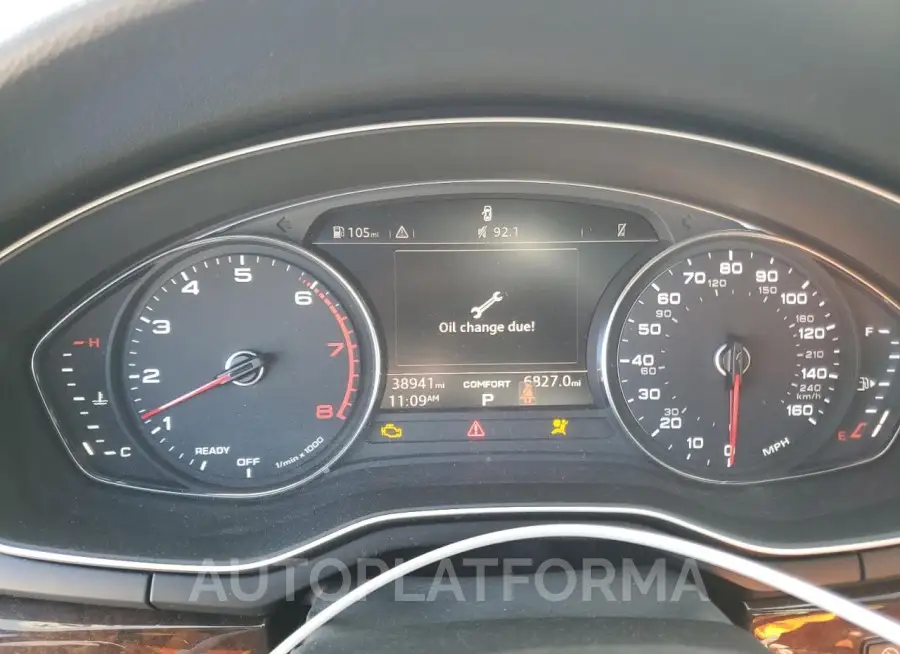 AUDI A5 PREMIUM 2019 vin WAUANCF58KA051525 from auto auction Copart