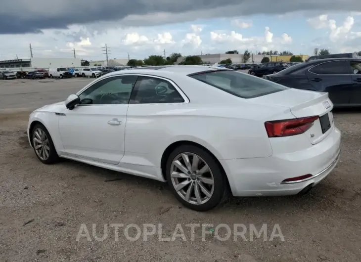 AUDI A5 PREMIUM 2018 vin WAUNNAF55JA029275 from auto auction Copart