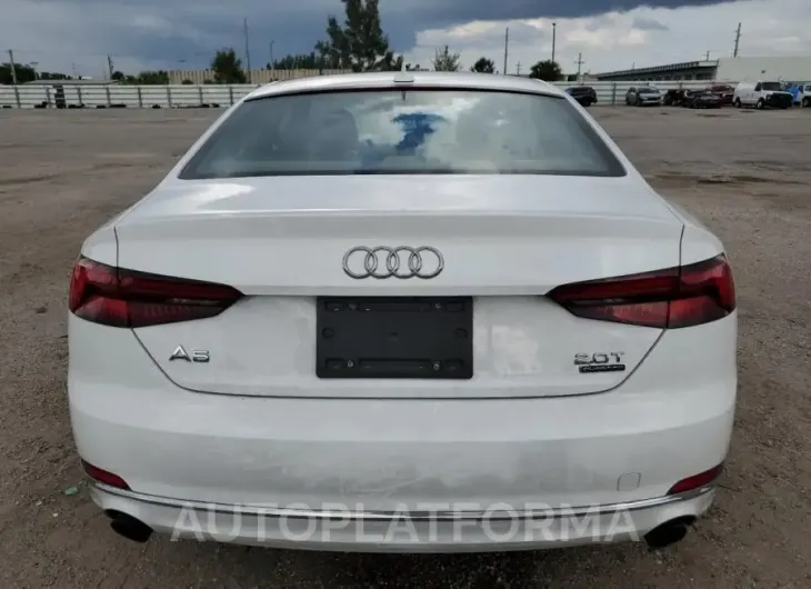 AUDI A5 PREMIUM 2018 vin WAUNNAF55JA029275 from auto auction Copart