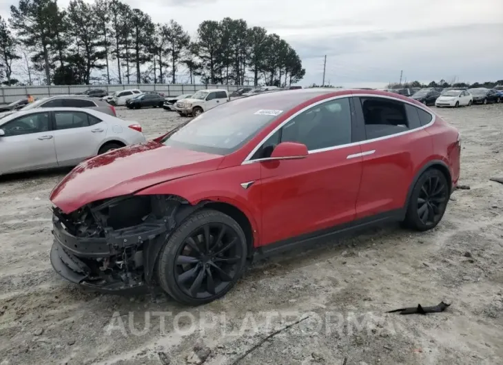 TESLA MODEL X 2020 vin 5YJXCBE22LF234383 from auto auction Copart