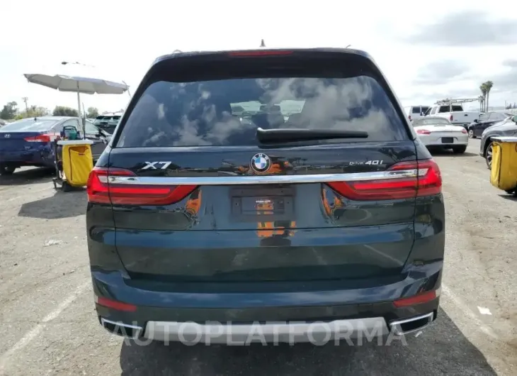 BMW X7 XDRIVE4 2022 vin 5UXCW2C02N9L06282 from auto auction Copart