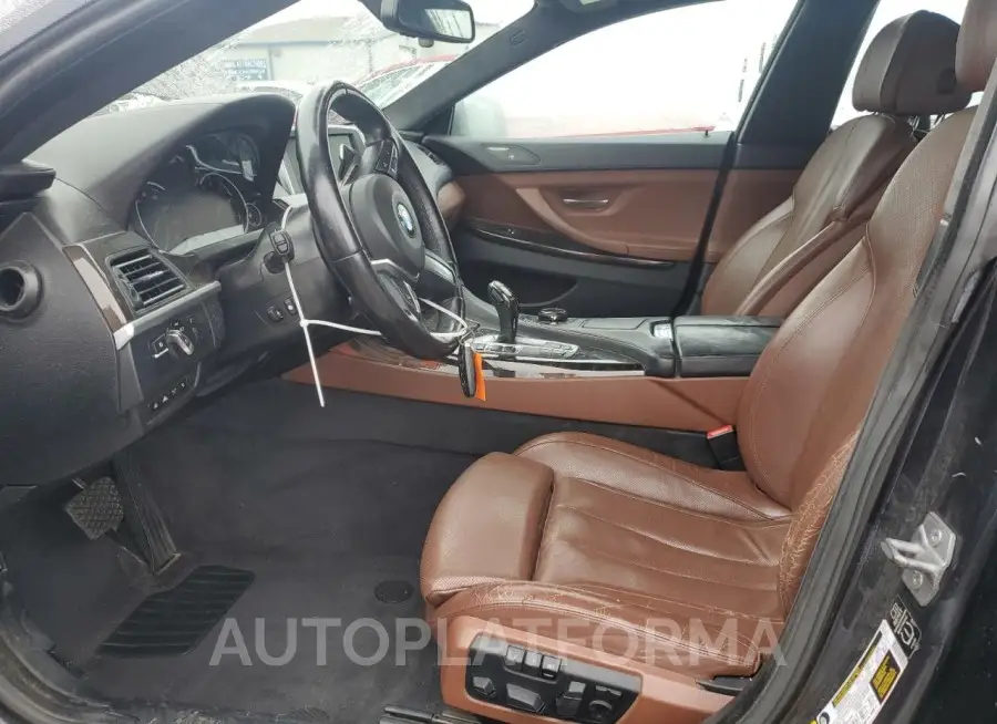 BMW 640 I GRAN 2015 vin WBA6A0C53FD318644 from auto auction Copart