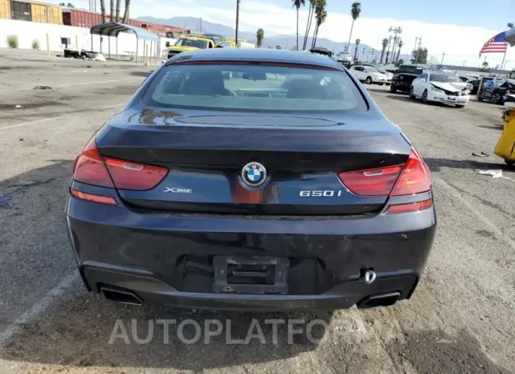 BMW 650 XI GRA 2015 vin WBA6B4C50FD761810 from auto auction Copart