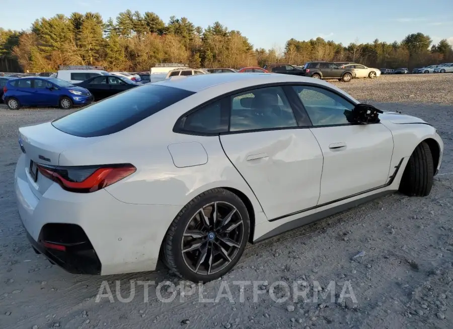 BMW I4 M50 2023 vin WBY33AW05PFN69949 from auto auction Copart