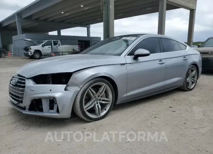 AUDI A5 PREMIUM 2018 vin WAUENCF55JA055144 from auto auction Copart