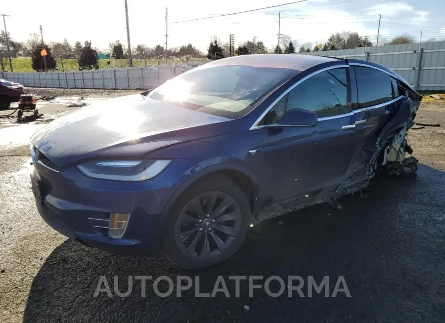 TESLA MODEL X 2017 vin 5YJXCDE26HF035923 from auto auction Copart