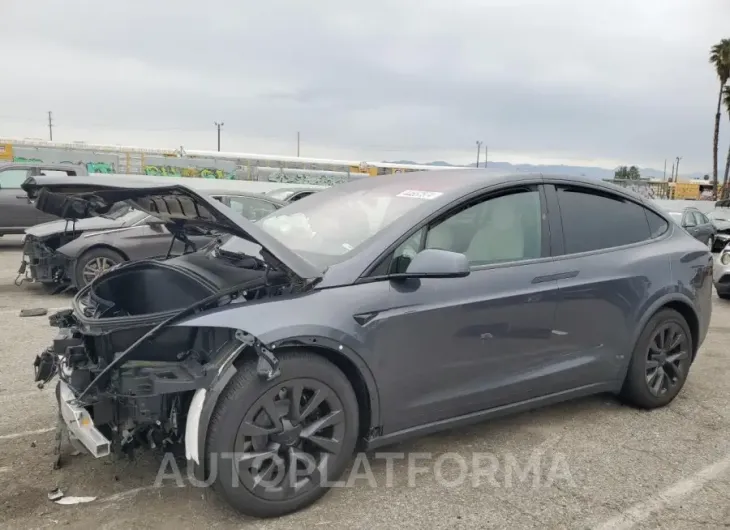 TESLA MODEL X 2023 vin 7SAXCAE56PF404158 from auto auction Copart