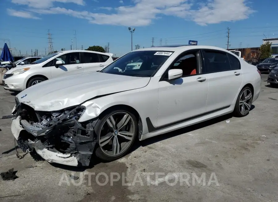 BMW 740 I 2019 vin WBA7E2C50KB216812 from auto auction Copart