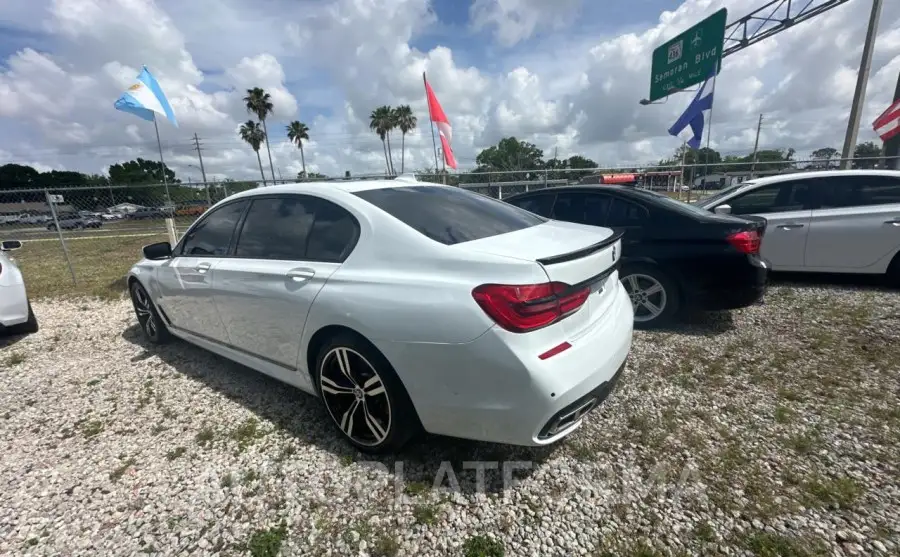 BMW 740 I 2017 vin WBA7E2C51HG740496 from auto auction Copart