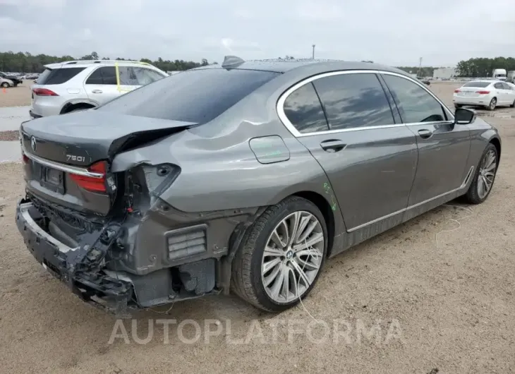 BMW 750I XDRIV 2016 vin WBA7F2C59GGE12337 from auto auction Copart