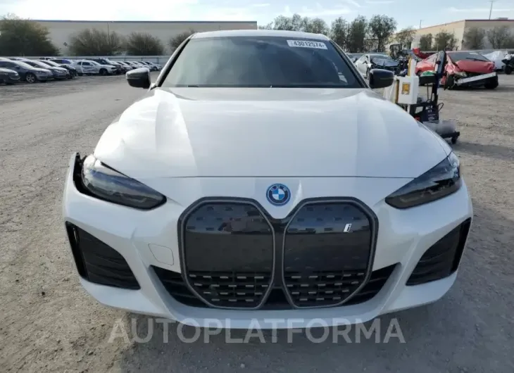 BMW I4 EDRIVE3 2024 vin WBY43AW00RFR76262 from auto auction Copart